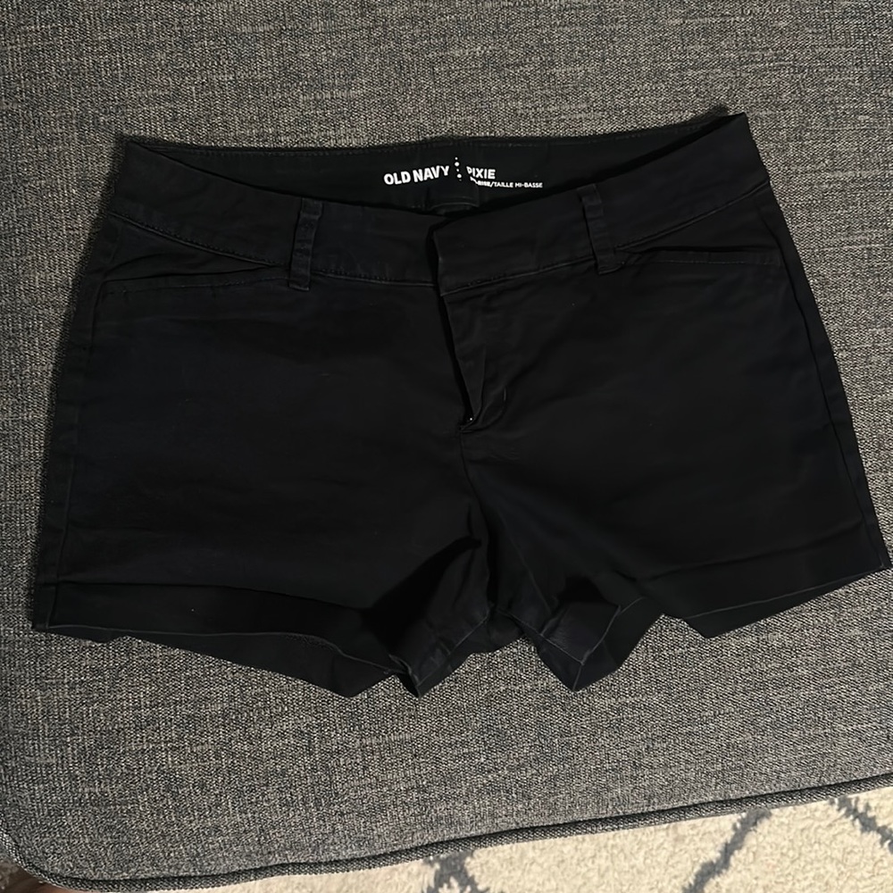 Old Navy PIXIE Black Shorts